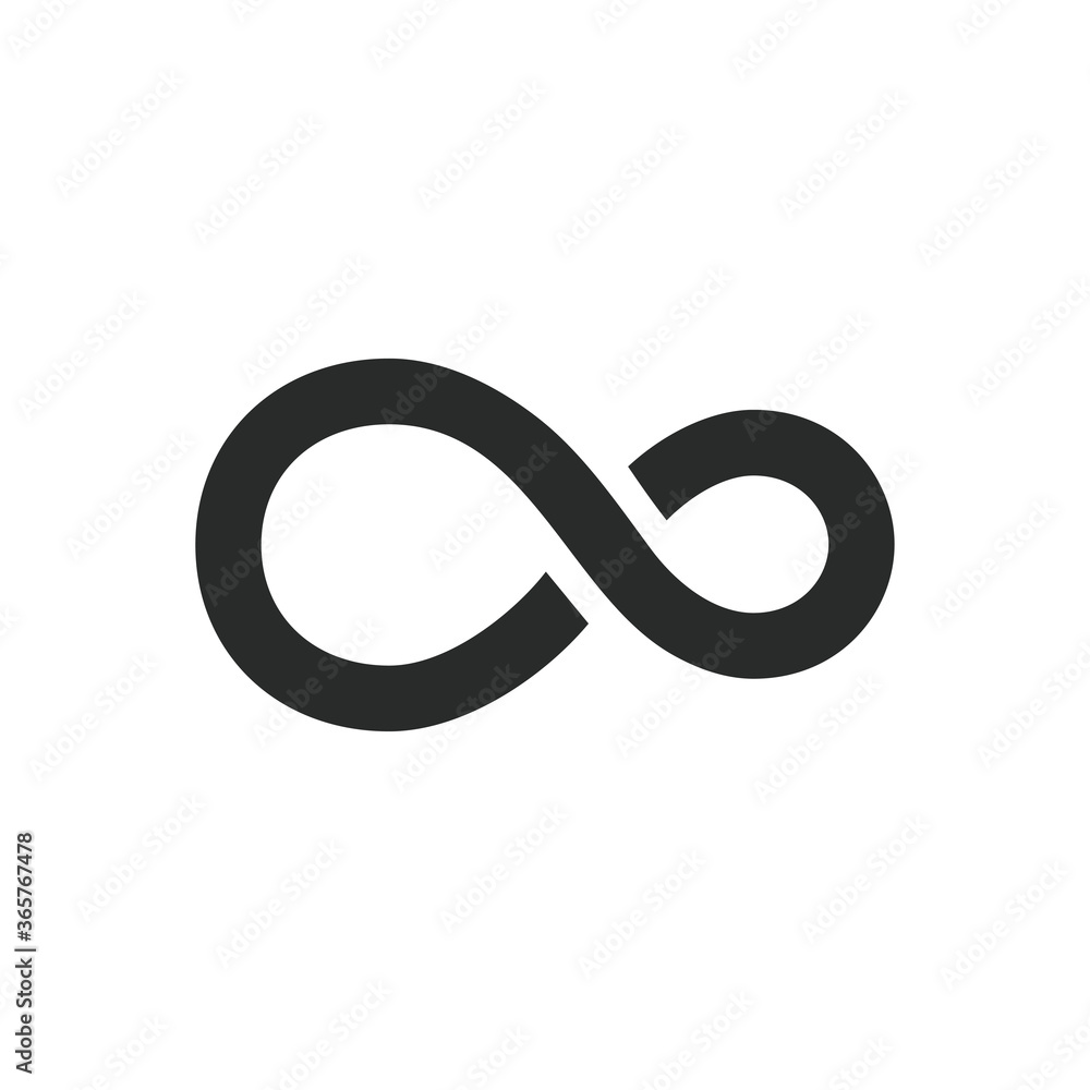 infinity icon design illustration infinity icon design illustration