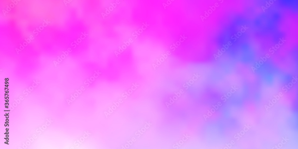 Light Pink, Blue vector template with sky, clouds. Shining illustration with abstract gradient clouds. Colorful pattern for appdesign. Light Pink, Blue vector template with sky, clouds. Shining illustration with abstract gradient clouds. Colorful pattern for appdesign.