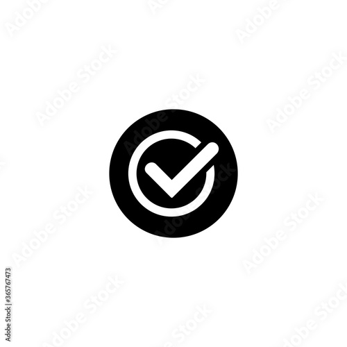 check mark icon vector symbol eps 10 isolated illustrations white background