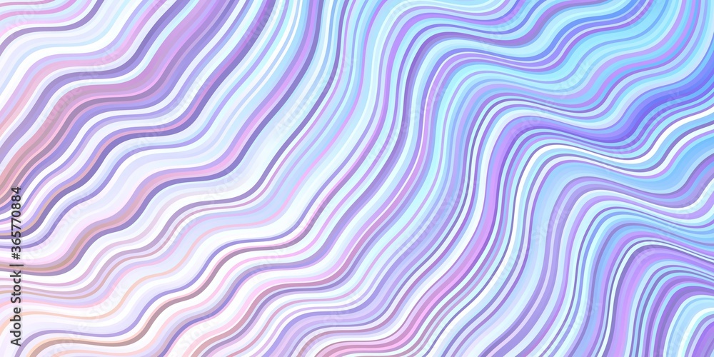 Light Blue, Red vector background with wry lines. Brand new colorful illustration with bent lines. Pattern for busines booklets, leaflets Light Blue, Red vector background with wry lines. Brand new colorful illustration with bent lines. Pattern for busines booklets, leaflets