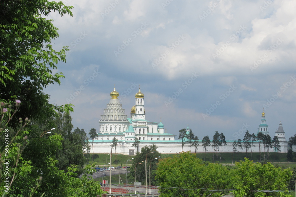 Fototapeta premium Russia, Moscow region, New-Jerusalem Monastery, July 2020 (198)
