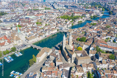 Zurich in summer