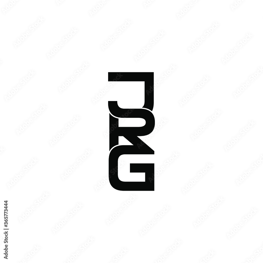 jrg letter original monogram logo design jrg letter original monogram logo design