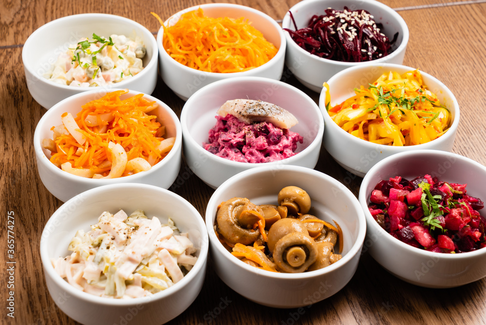 different kinds of salad different kinds of salad