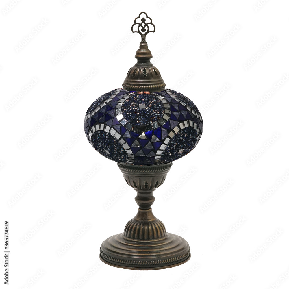ottoman tile embroidered desktop lamp ottoman tile embroidered desktop lamp