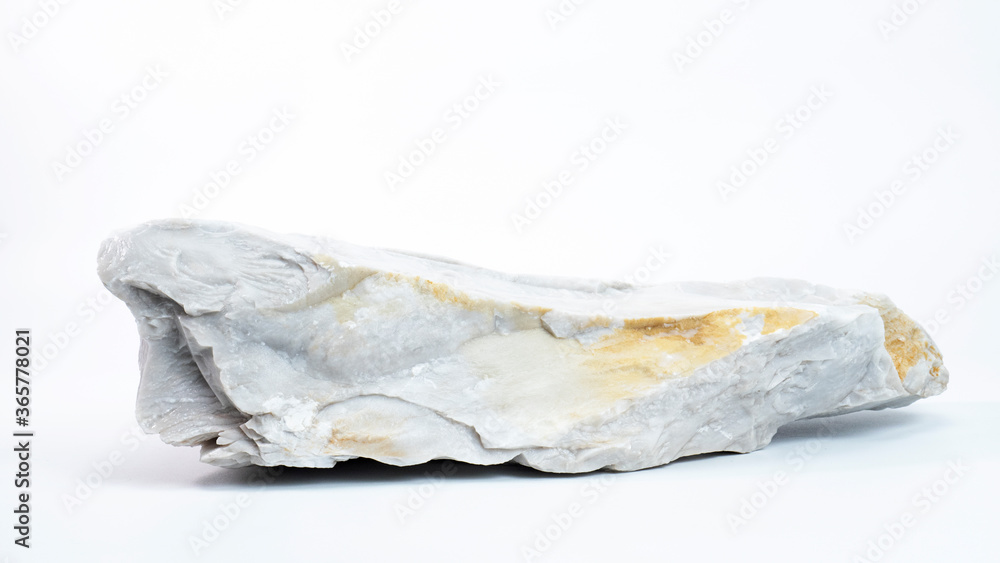 White marble stone on white background, Blank for design.. White marble stone on white background, Blank for design..