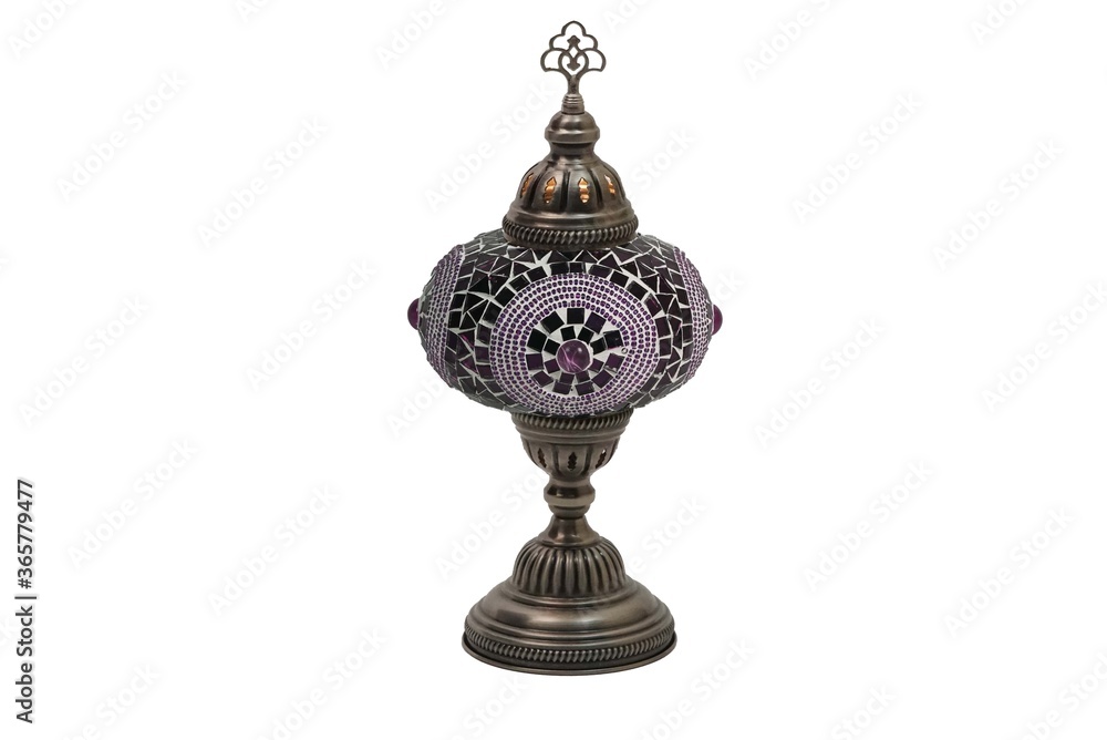 ottoman tile embroidered desktop lamp ottoman tile embroidered desktop lamp
