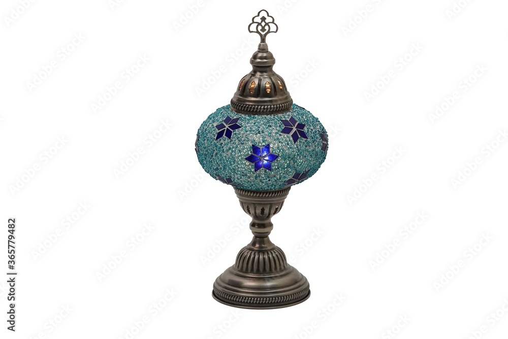 ottoman tile embroidered desktop lamp ottoman tile embroidered desktop lamp