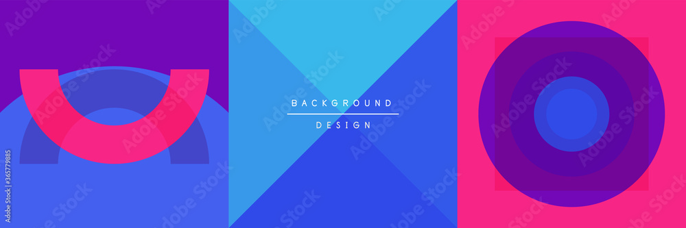 Neo memphis geometric pattern with circles, squares and lines. Pop art abstract background for covers, banners, flyers and posters and other templates