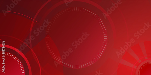Cyber space red vector