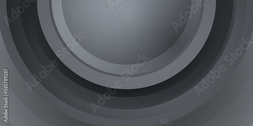 Black metal grey gray neutral carbon 3D shadow layered abstract background modern minimalist for presentation design. Suit for business, corporate, institution, party, festive, seminar, and talks.