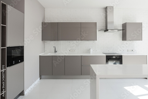 Wallpaper Mural Modern house with contemporary interior design in kitchen Torontodigital.ca