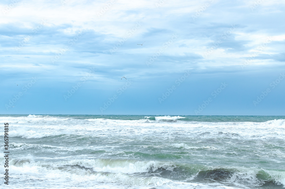 Playa desierta por la contingencia provocada por el coronavirus. Playa desierta por la contingencia provocada por el coronavirus.