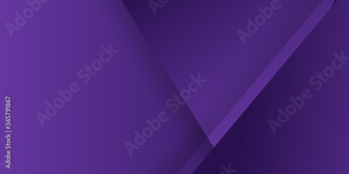 Modern simple purple presentation background. 3D flat purple gradation triangle background. Abstract blue purple background with geometric panel. Modern purple abstract background with lines. 