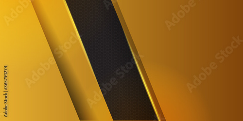 Abstract 3D background with a combination of luminous polygons in 3D style. Graphic design element. Elegant decoration.