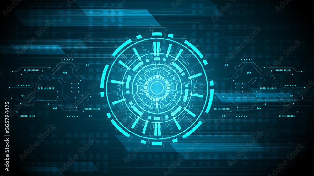 Circuit technology background Circuit technology background