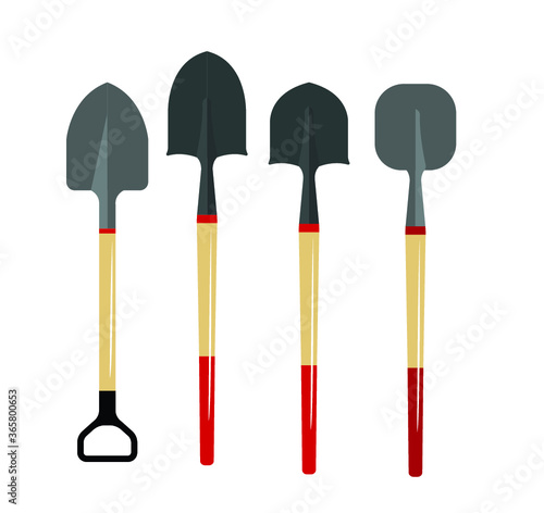 Shovel vector