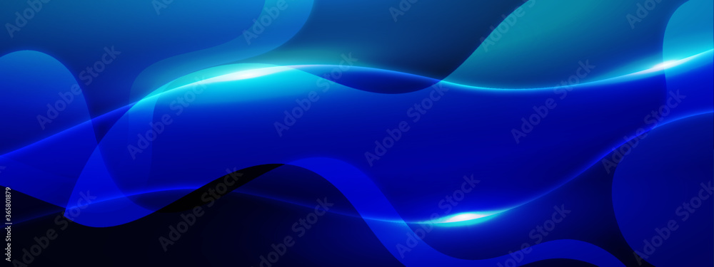 Fototapeta premium futuristic technology lines background with light effect