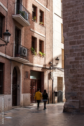 street in the old town Valencia © EduSelig