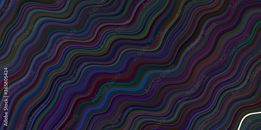 Dark BLUE vector backdrop with wry lines. Dark BLUE vector backdrop with wry lines.