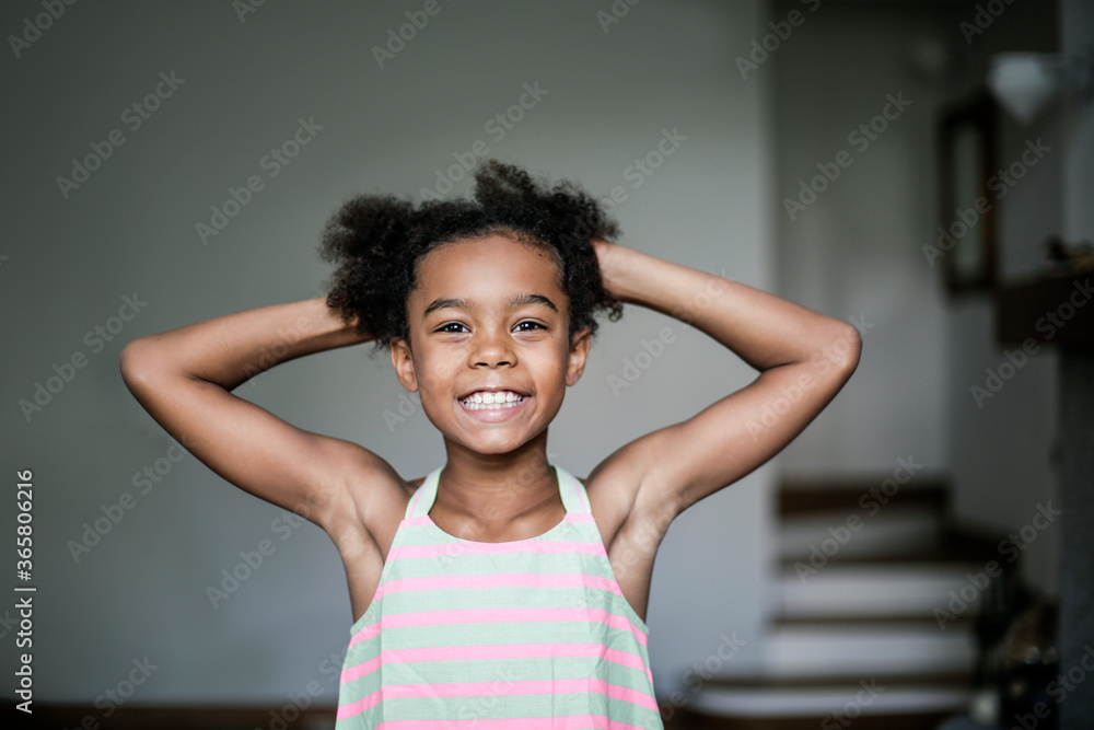 Portrait of a little girl Portrait of a little girl