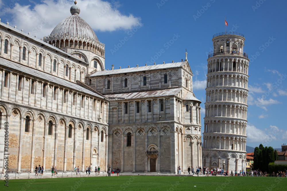 Leaning tower in Pisa Tuscany