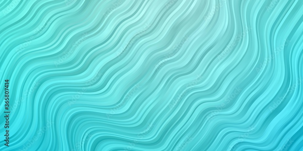 Light Blue, Green vector template with curved lines. Colorful illustration in circular style with lines. Pattern for booklets, leaflets. Light Blue, Green vector template with curved lines. Colorful illustration in circular style with lines. Pattern for booklets, leaflets.