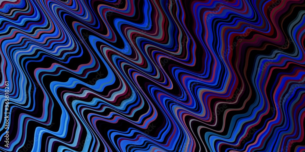 Dark Pink, Blue vector texture with wry lines. Abstract illustration with bandy gradient lines. Template for cellphones. Dark Pink, Blue vector texture with wry lines. Abstract illustration with bandy gradient lines. Template for cellphones.