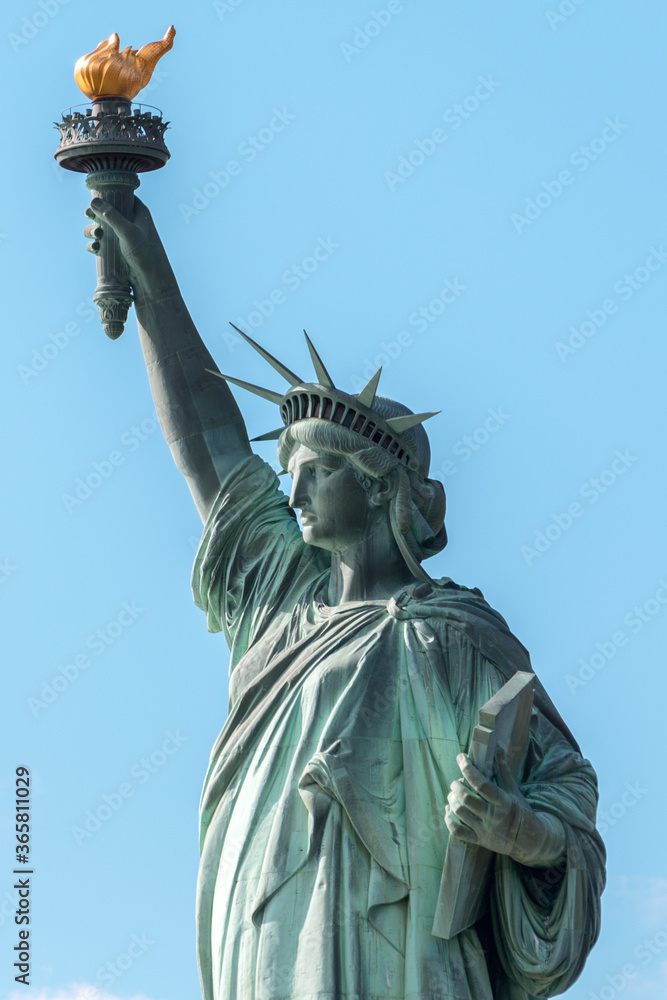 Obraz premium Majestatyczna statua wolności