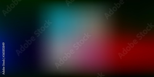 Dark Pink, Green vector blur background.