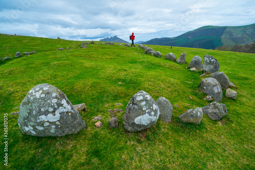 Cromlech Oianleku , Peñas de Aia Natural Park, Gipuzkoa, Basque Country, Spain, Europe photo