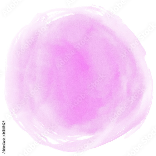watercolor splashes isolated on white background