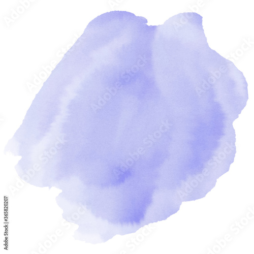 watercolor splashes isolated on white background