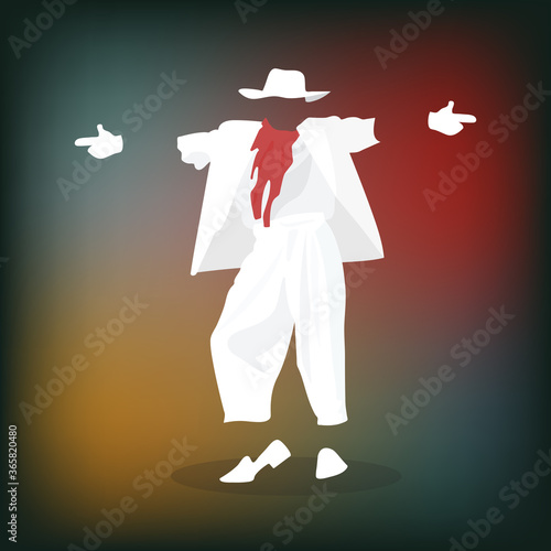 The dancing style of Indian movies. Bollywood style dance steps.