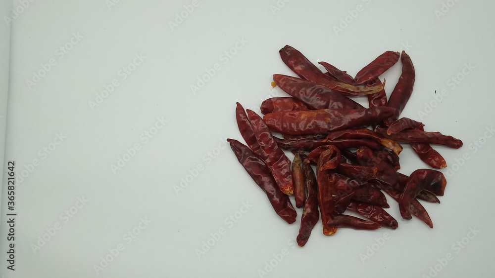 Obraz premium dried chili peppers