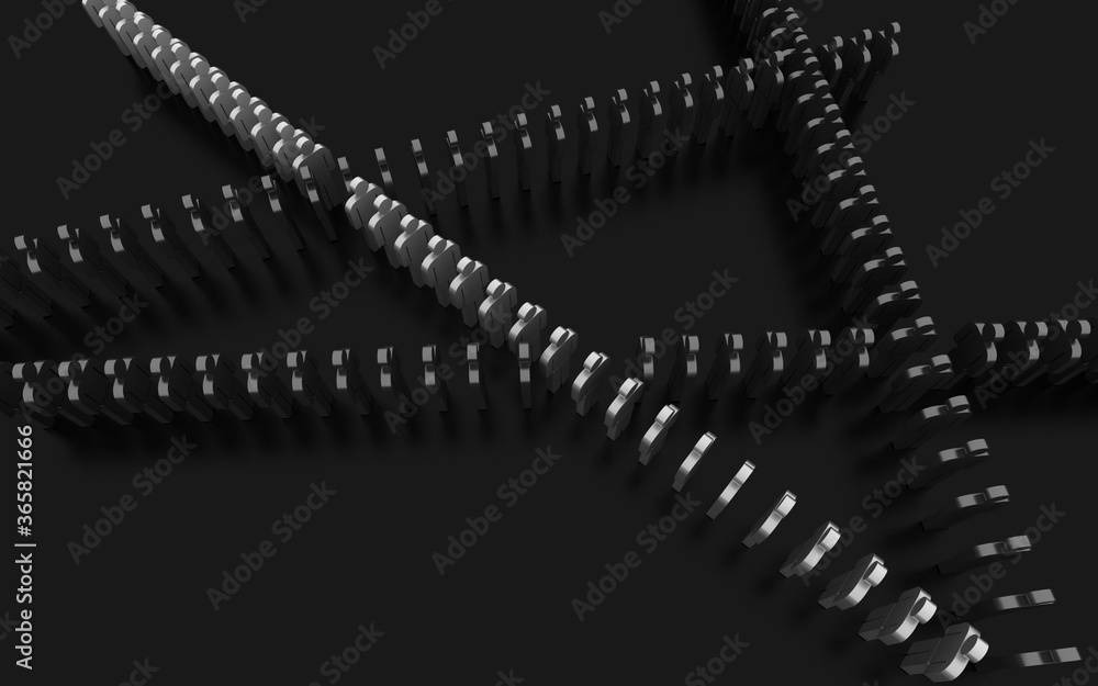 Obraz premium Business and finance abstract concepts, original 3d rendering