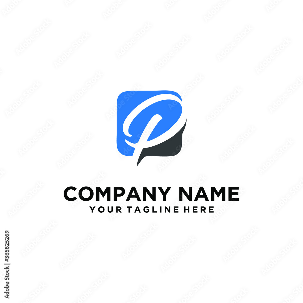 Logo P Vector. Letter P Abstract Logo. Alphabet Symbol. Trendy Flat style for graphic design, Logo P Vector. Letter P Abstract Logo. Alphabet Symbol. Trendy Flat style for graphic design,