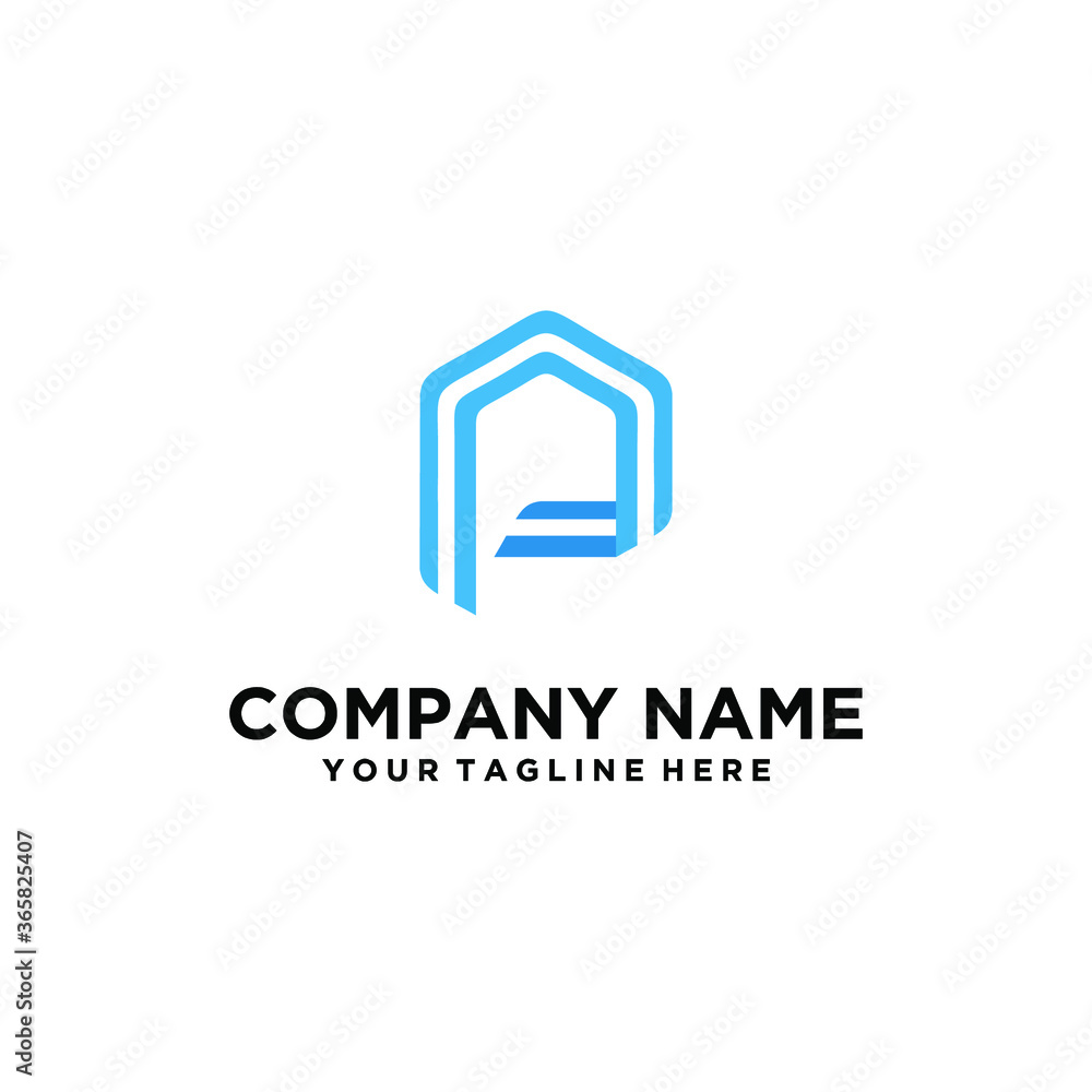 p logo home. Letter p building architecture logo flat. Real Estate logo p logo home. Letter p building architecture logo flat. Real Estate logo