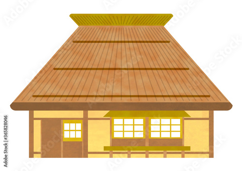 藁葺屋根