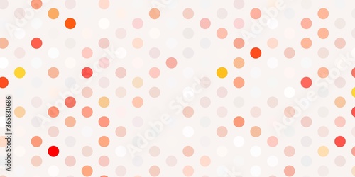 Light red vector backdrop with dots.