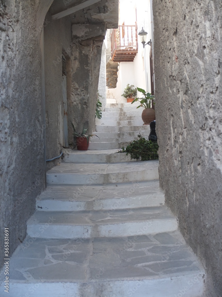 Gasse Naxos Altstadt