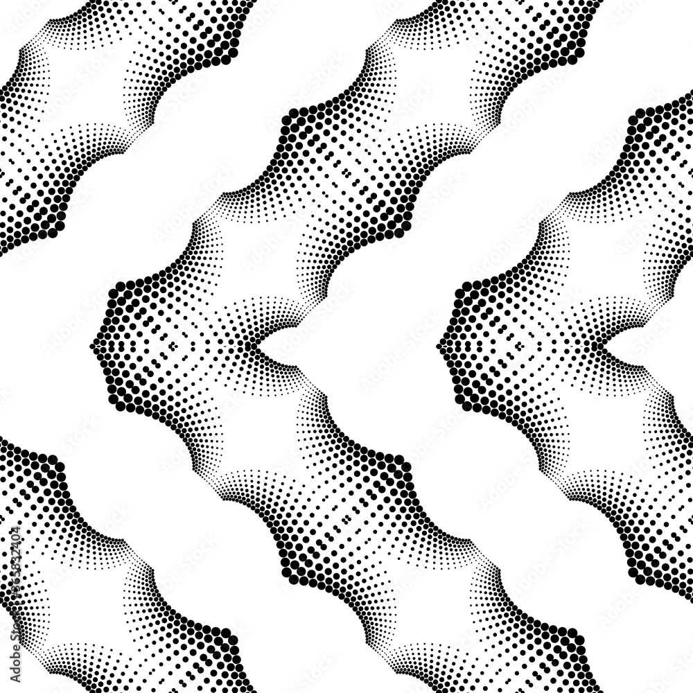 Design seamless dotted pattern