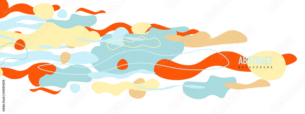 Trendy liquid style shapes abstract design, dynamic vector background for placards, brochures, posters, web landing pages, covers or banners Trendy liquid style shapes abstract design, dynamic vector background for placards, brochures, posters, web landing pages, covers or banners