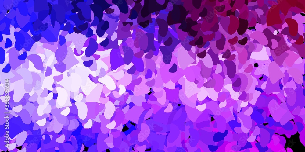 Light purple vector background with random forms. Light purple vector background with random forms.