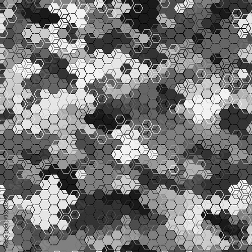 Texture military camouflage seamless pattern. Abstract army vector illustration