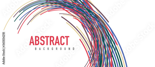 Аbstract moving colorful lines vector backgrounds for cover, placard, poster, banner or flyer