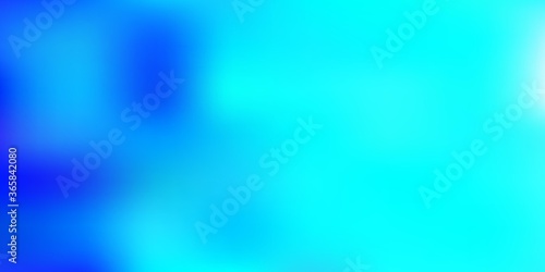 Light blue vector abstract blur template.