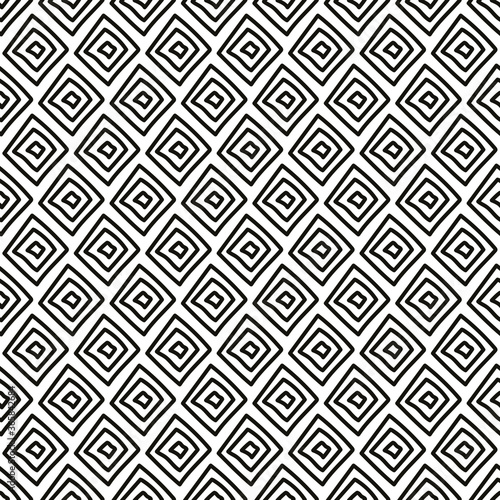 Minimalist simple monochrome seamless pattern. Black and white modern  background