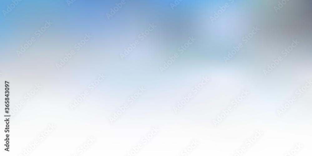 Obraz premium Light blue vector blurred template.