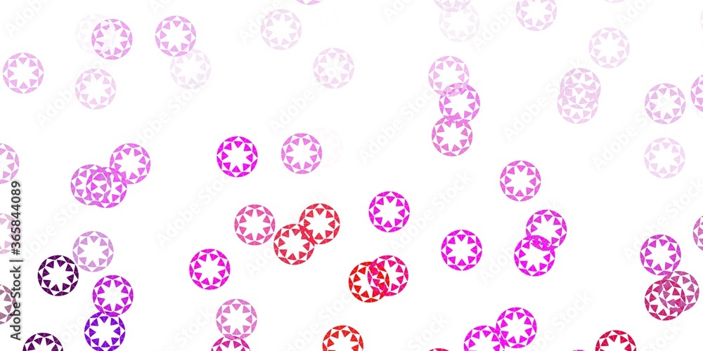 Light purple, pink vector texture with disks. Light purple, pink vector texture with disks.